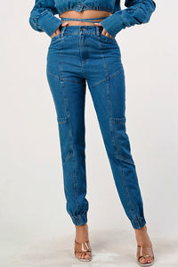 Casual Long fit Denim Pants