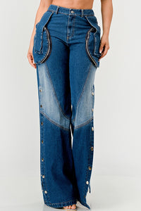 Indigo Trailblazer Denim Pants | ESTIMATED SHIPPING DATE (04/26/2024) - ATHINA