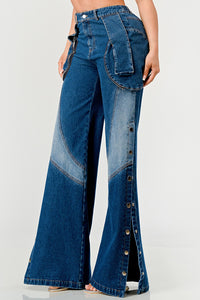 Indigo Trailblazer Denim Pants | ESTIMATED SHIPPING DATE (04/26/2024) - ATHINA