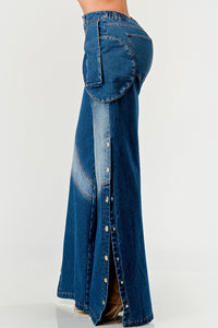 Indigo Trailblazer Denim Pants | ESTIMATED SHIPPING DATE (04/26/2024) - ATHINA