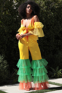 Tropical Ruffle Fiesta Set | ESTIMATED SHIPPING DATE (05/31/2024) - ATHINA