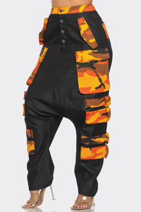 Urban Camouflage Cargo Pants - ATHINA