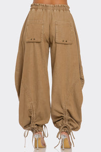 Relaxed Cargo Denim Pants - ATHINA