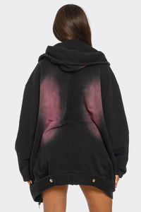 Oversized Ombre Hoodie Set